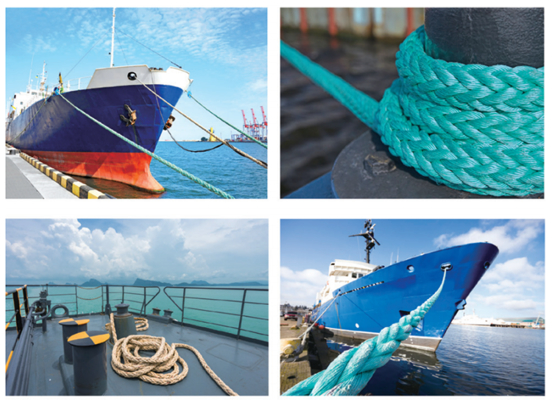 High Quality Nylon  12 Strands Mooring Rope