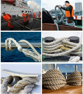 High Quality Nylon  12 Strands Mooring Rope
