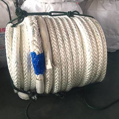 12 Strand 80mm Nylon Mooring Rope  Marine Supplies ABS CCS Certificate