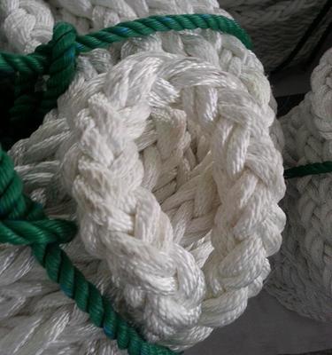 Customized 8 Or 12 Strands Anti-aging Nylon Rope For Deep-sea Aquaculture Marine