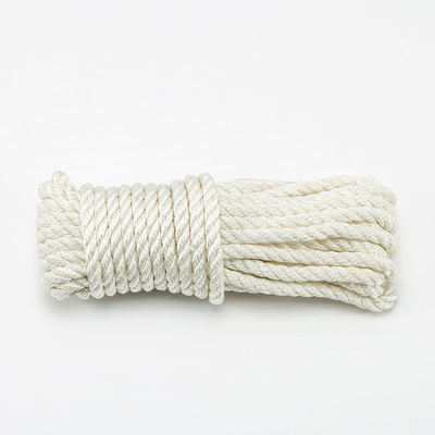White Color Nylon Rope 32mm Diameter 3 Strand Twist Nylon Marine Rope