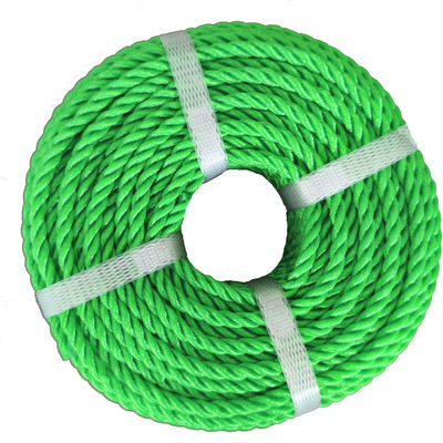 3 Strand Twisted Polyethylene Rope 10 12 14 mm * 220 m Fishing Marine PE Rope Boat Rope Durable Saltwater Resistant
