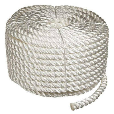 3 Strand Twisted Anchor Line Premium Braided Polypropylene Nylon Anchor Rope for Yacht