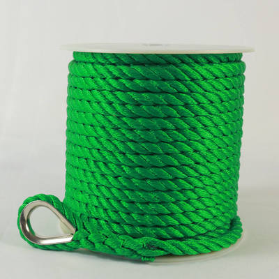 PP Rope 3 or 4 Strands Marine Fishing Rope Nylon ThreadTwisted Polypropylene PP Rope