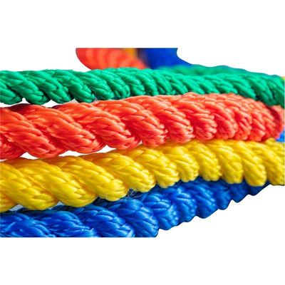 12 Strand Braided Nylon PP Colorful Marine Boat Ropes Anchor Line