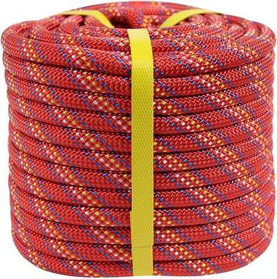 Orange Double Braid Arborist Rigging Rope Outdoor Style Nylon