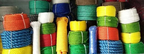 220m Length 3 Strand Twisted Danline 6mm Polypropylene Polysteel