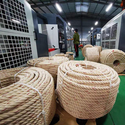 Fishing marine Polypropylene PP danline 3 /4 strands twisted PP floating polysteel rope