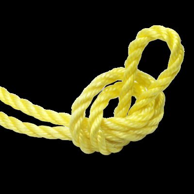 3 Strands Plastic PP Polypropylene Rope Twisted Fishing Net Rope Packaging