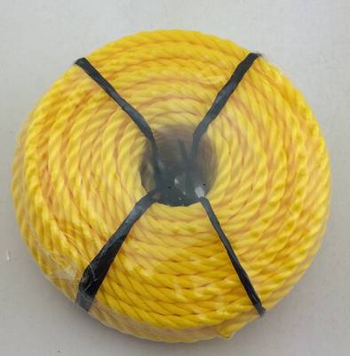 3 Strands Twisted PE PP Nylon Packaging Rope for Secure Fastening