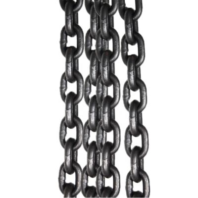 High Tensile Black Heavy Duty Welded Alloy Steel G80 G100 Lifting Link Load Chain