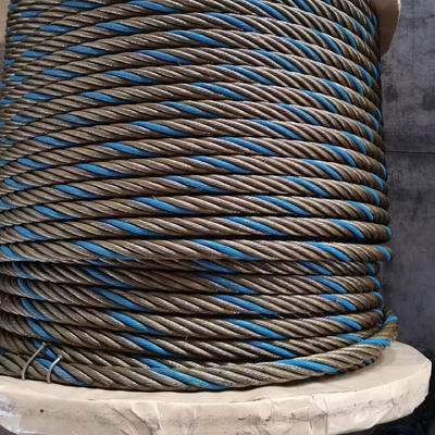 Hot Dipped Galvanized/ Ungalvanized Zinc Plated PVC Coated Steel Cable Fiber Core Steel Core Steel Wire Rope Rods