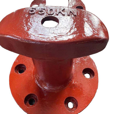 Cast Iron Steel TEE Head Single Marine Mooring Steel Bollard Type T Head Bollard for Port