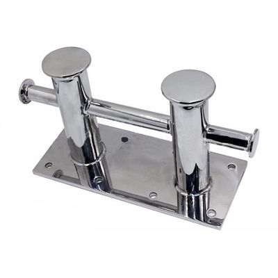 Marine Hardware Boat Accessories Stainless Steel Marine Dock Bollard Hardware Double Cross Boat Bollard Cleats