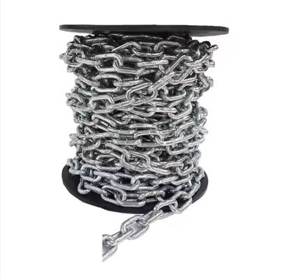 DIN766 ISO4565 Marine Hot Dipped Galvanized Calibrated Anchor Chain Dia.8mm