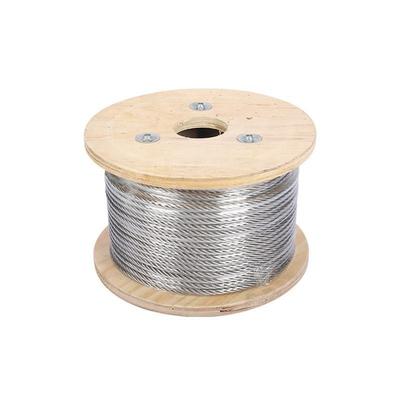 Stainless Steel 316 Marine Wire Rope 7 X 19 3mm(1/8 Inch) Rigging Cable