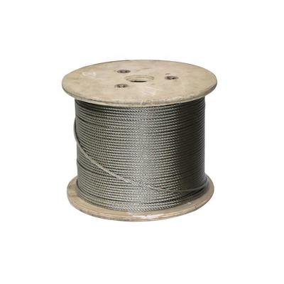 Stainless Steel 316 Marine Wire Rope 7 X 19 3mm(1/8 Inch) Rigging Cable