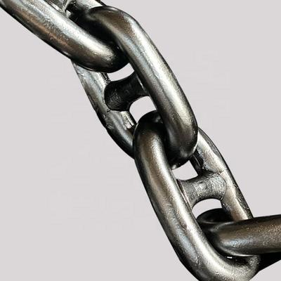 Black painted anchor chain for Boats Marine Hardware