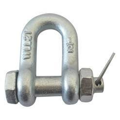 European Type D Anchor Shackles Carbon Steel 304/316 Stainless Steel Polished Chains for Lifting Shackle