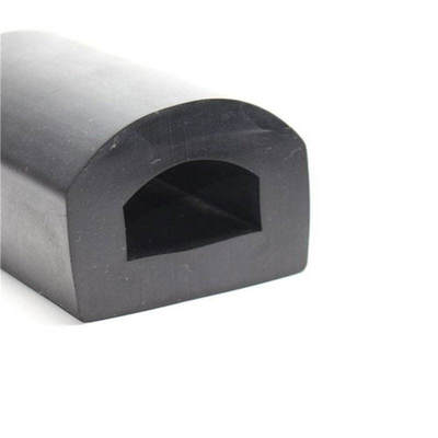 EPDM/PVC Cylindrical D Shape Dock Bumper Rubber Fender with Cutting Service for Marine and Boat