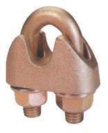 DIN 741 Malleable Wire Rope Clip Clamp Galvanized Steel Fasten Rigging