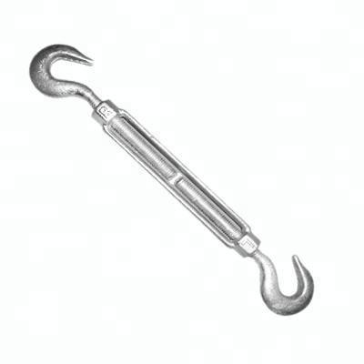 Heavy Duty US Type Cable Turnbuckle Hot Dip Galvanized Carbon Steel Jaw and Eye Drop Forged Customizable Packing
