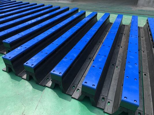 500H X 1500mm V Type Super Arch Marine Rubber Fender black used for ship and dock