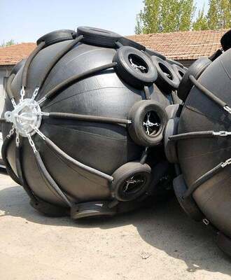 Custom Shaped Aging Resistant High Pressure Pneumatic Rubber Fender with Corrosion Resistance for Offshore Vessel Docking