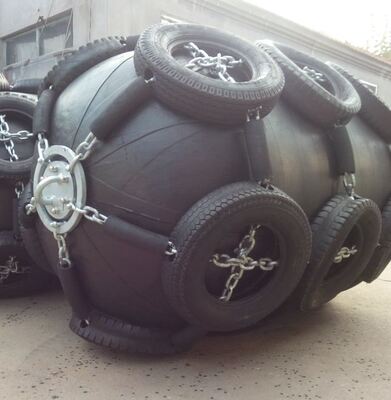 Custom Shaped Aging Resistant High Pressure Pneumatic Rubber Fender with Corrosion Resistance for Offshore Vessel Docking