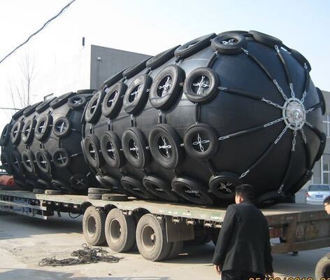 Wear Resistant Inflatable Yokohama Marine Rubber Fender for Anti-Collision Ship Berthing