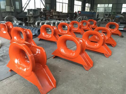 Marine Bulwark Chock ZG230-450 Steel ISO13729 GB/T11352-2009 Standard