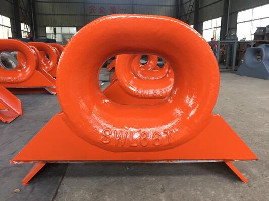 JIS F2017-BC Standard Bulwark Chock - 316 stainless steel material / High strength corrosion-resistant / Deck and ship side mooring hardware / Surface polished or brushed treatment