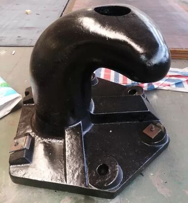 150T Cast SteelZG200-400/ZG230-450/ZG270-500 Marine Mooring Dock Bollards For Ships