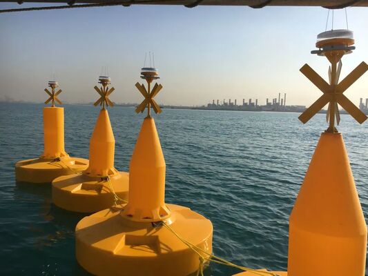 HDPE 1.2Meter Marine Floats Aids Navigation Buoys for Channel Marking Oceans Rivers Waterways