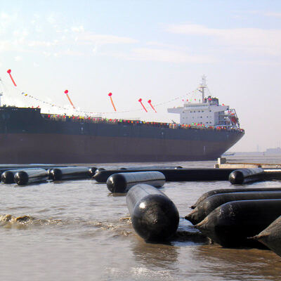 Diameter 1.5*10 m Boat Airbag Ship Rubber Landing Airbags / from small fishing boats to ten-thousand-tonne cargo ships