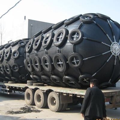 3×5m Thickened Heavy-Duty Rubber Inflatable Buoy Guard Fender  Multi-Color Optional, High Elasticity Shock-Absorbing, Wear-Resistant & Durable Marine Bumper for Boats/Yachts/Ships