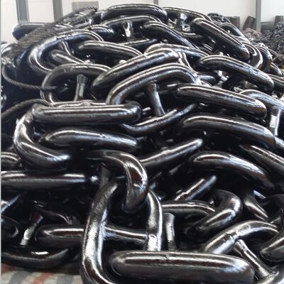 Grade Q2a/Q3a High-Strength Carbon Steel Ring Anchor Chain – Marine-Certified for Ships & Offshore Installations with Wear-Resistant & Anti-Corrosion Properties