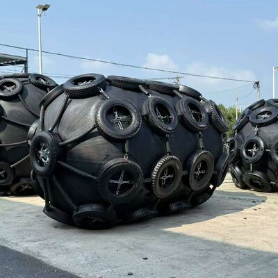 Natural Pure Rubber Pneumatic Yokohama Fender for Ship to Quay Buffer Dock Protection