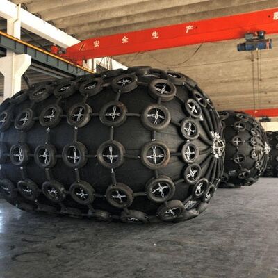 ISO9001:2015 Grade China Factory Inflatable Yokohama Type Floating Pneumatic Rubber Fender 50kpa 80kpa Yokohama Type 4.5m X 12m Floating Pneumatic Rubber Fender