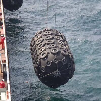 Natural Pure Rubber Pneumatic Yokohama Fender for Ship to Quay Buffer Dock Protection