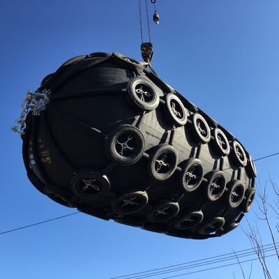 Pneumatic Fender 3.3x6m Yokohama Type Pneumatic Fender Marine Rubber Moulding Processing Service Competitive Price