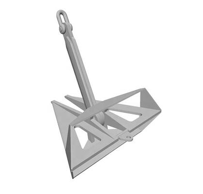 Size 50-10000kg CJD-14 HHP Anchor High Holding Power Marine Anchor with LR Certificate China Shipping Marine Equipment/Certification CCS.ABS.LR.BV.GL.DNV.NK