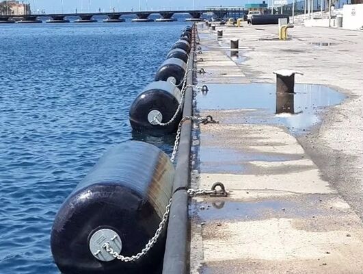 500*1000 mm High-Quality Eva Foam Filled Fender/polyurethane Buoy/marine EVA Boat Fender for Dock Protecting