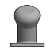 Double Bitt Bollard Heavy Duty Double Head Cast Steel/Cast Iron Bollard for Marine Docking