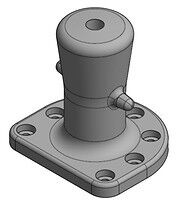 Single Bitt Bollard Heavy Duty Double Head Cast Steel/Cast Iron Bollard for Marine Docking 