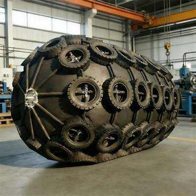 Pneumatic Fenders CTN Type and Sling Made of Natural Rubber for Marine Supplies in Ports