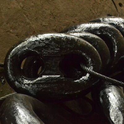 Stud Link Anchor Chain for Ship Vessel Boat Marine Grade U2 U3 with IACS Certificate