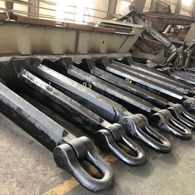 Hot Dip Galvanized HHP Stockless Anchor High Holding Power Marine Anchor  (AC-14 / HHP type available)