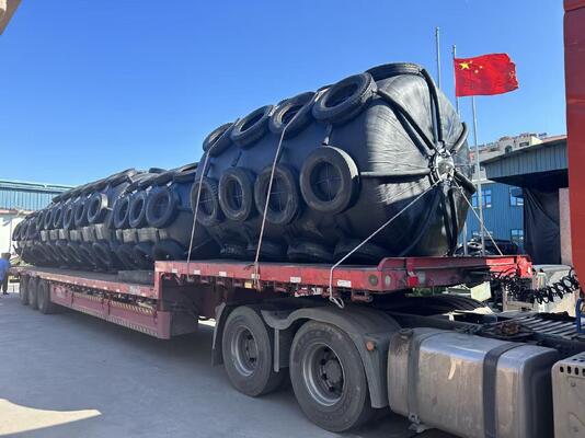 High-Quality JINCHENG Wear Resistant Rubber Outer Layer Foam Inner Dock Fender Shandong