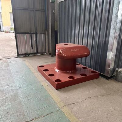 JINCHENG Brand Heavy Duty Tee Head Mooring Bollard Shandong Made for Ship Port Berthing
